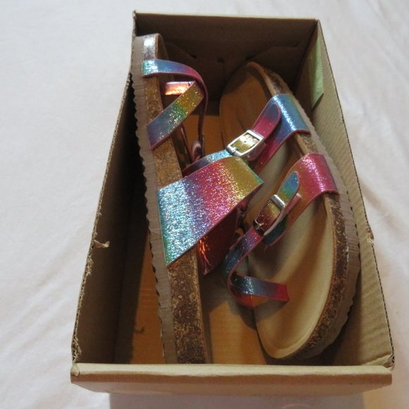 Steve Madden Multi Color Sandal  NWB - Picture 5 of 6